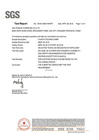 Report certificate