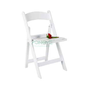 Wholesale stackable foldable wimbledom resin folding chair for events rental