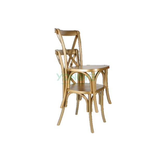 stackable Resin Cross Back Chair With Wood Grain.png