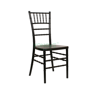 Stackable banquet events strong steel tube resin plastic chiavari chair
