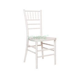 Stackable Lightweight commerical k/d resin plastic tiffany chiavari chair