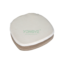 Event restaurant dining linen cross back chair cushions pads