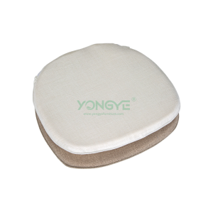 Event restaurant dining linen cross back chair cushions pads