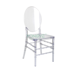 Wedding wholesale events Clear Crystal Resin Ghost Chair Without Arm
