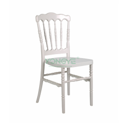 Durable lightweight wedding banquet wholesale Resin Napoleon Chair