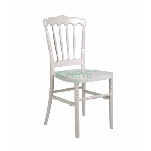 Durable lightweight wedding banquet wholesale Resin Napoleon Chair