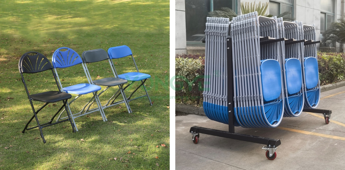 Fan Back Steel &Plastic Folding Chair14.png