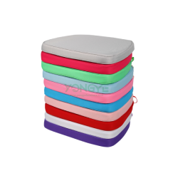 Fabric foam event dinning resin chiavari chair pads cloth cushion seat