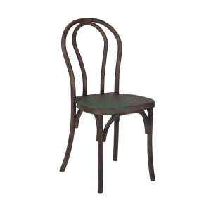 Banquet events Natural wholesale stackable Resin Bentwood Chair With wood grain