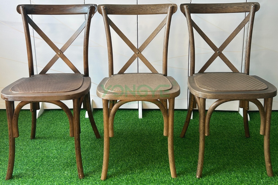 Resin Cross Back Chair With Wood Grain Rattan Design Resin Seat (1).png