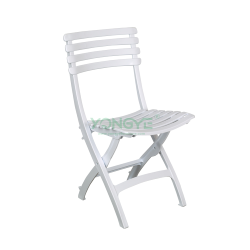 Lightweight Durability outdoor Slatted Resin Folding Garden Chair