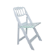 Outdoor cheap Napoleon Resin Folding Chair With Slat Seat Pad