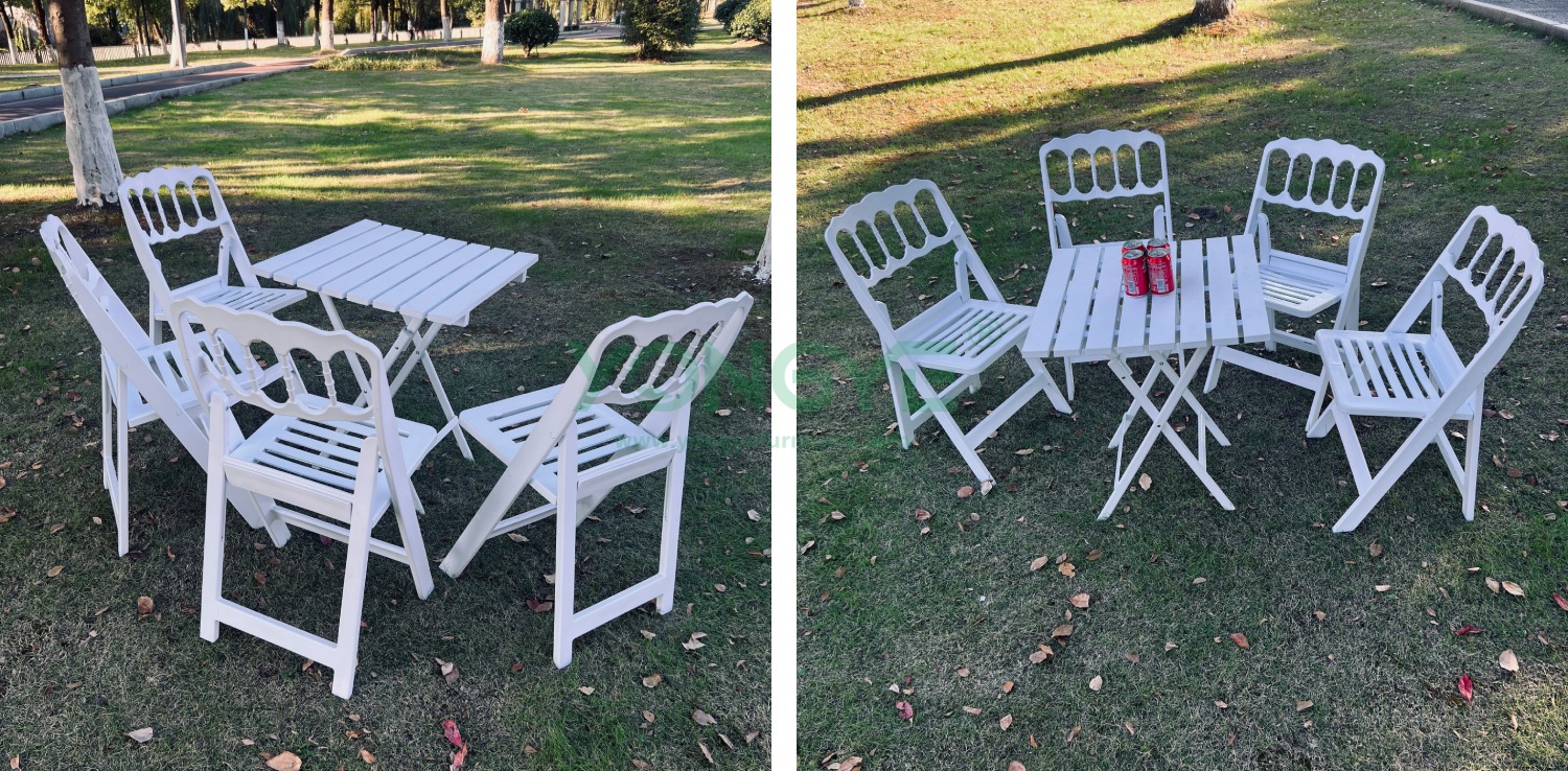 Outdoor cheap Napoleon Resin Folding Chair With Slat Seat Pad (1).png