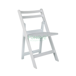 Event outdoor garden balcony Slat Back Seat Resin Folding Chair