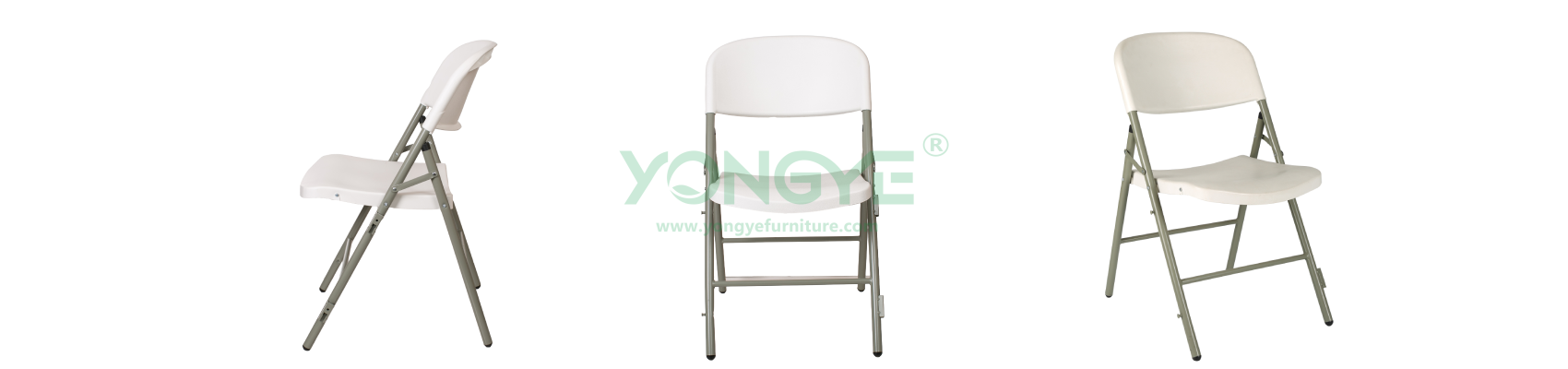 Main image of INJECTION Plastic Steel Folding Chair-Bigger Size (2).png