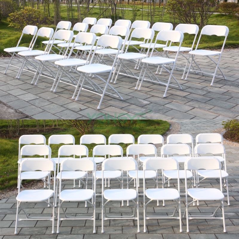 Arc Shape BackSteel & Plastic Folding Chair4.jpg
