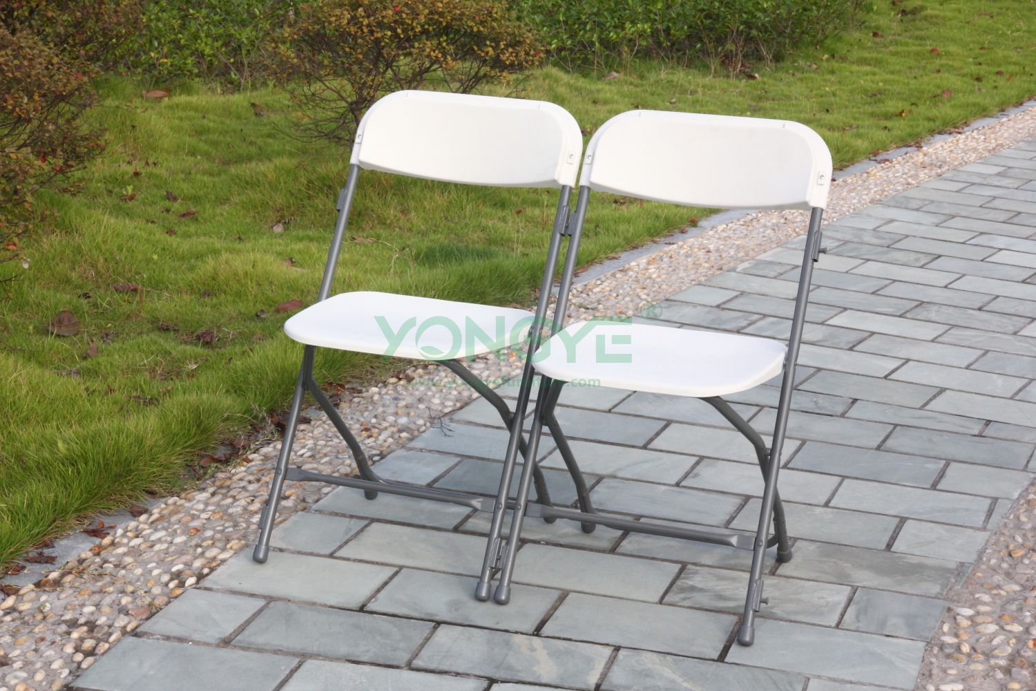 Metal Hook Steel & Plastic Folding Chair 3.JPG