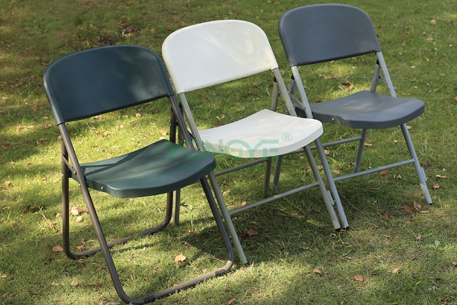 INJECTION Plastic Steel Folding Chair-Bigger Size2.png