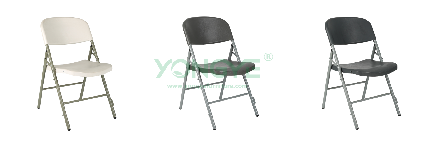 Main image of INJECTION Plastic Steel Folding Chair-Bigger Size (1).png