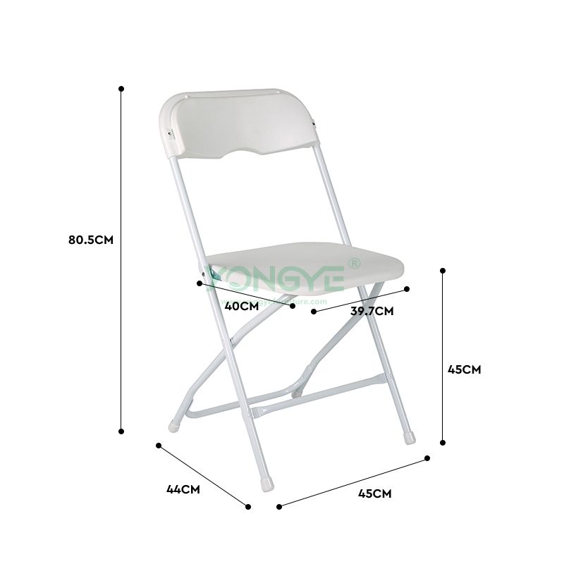 Size of Arc Shape BackSteel & Plastic Folding Chair.jpg