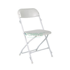 Wholesale lightweight stackable connection linkable metal plastic folding chair