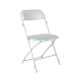 Wholesale lightweight stackable connection linkable metal plastic folding chair