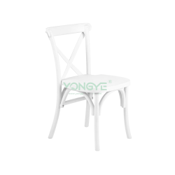 Stackable events children knock down plastic kids resin cross back chair