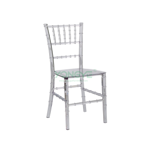 Plastic pc transparent stackable acrylic crystal kids children clear chiavari chair