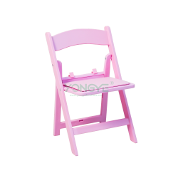 Kids foldable lightweight children resin folding chair with safety lock