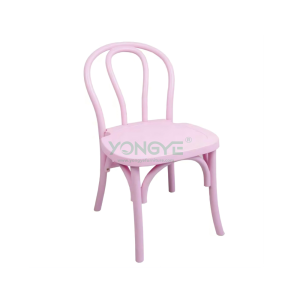 Party kindergarten colorful children k/d plastic kids resin bentwood chair