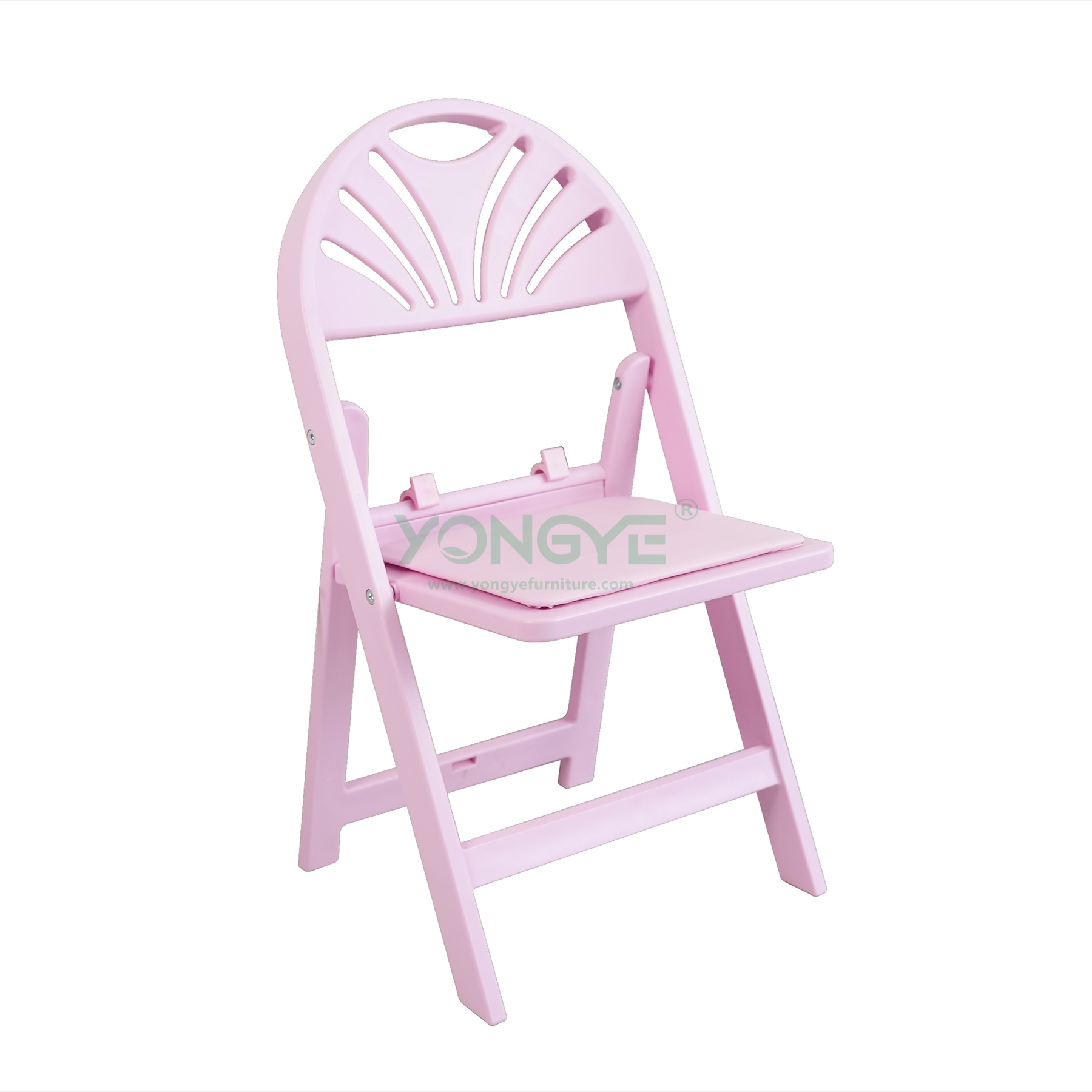 Main image of Kids Fan Back Resin Folding Chair.png