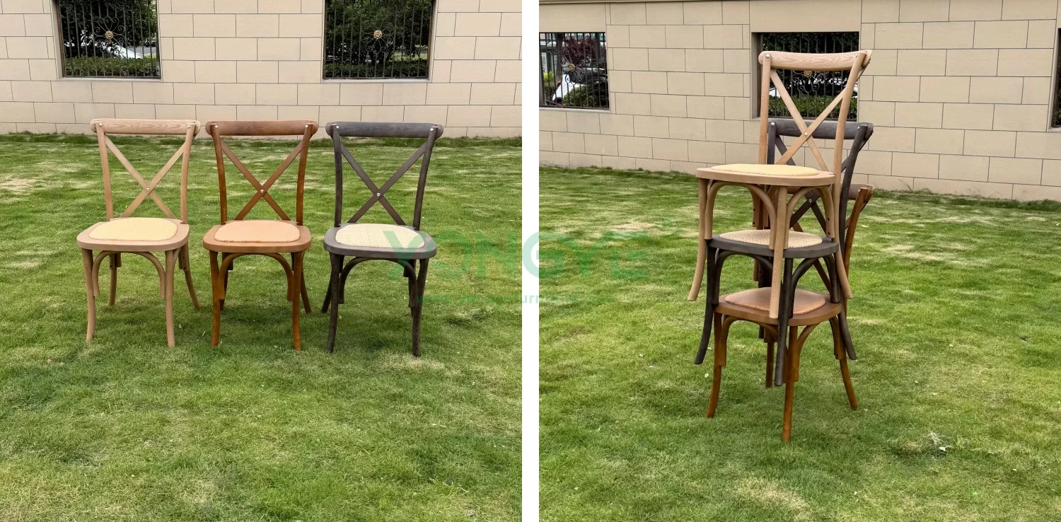 Resin Cross Back Chair With Rattan Seat (3).webp