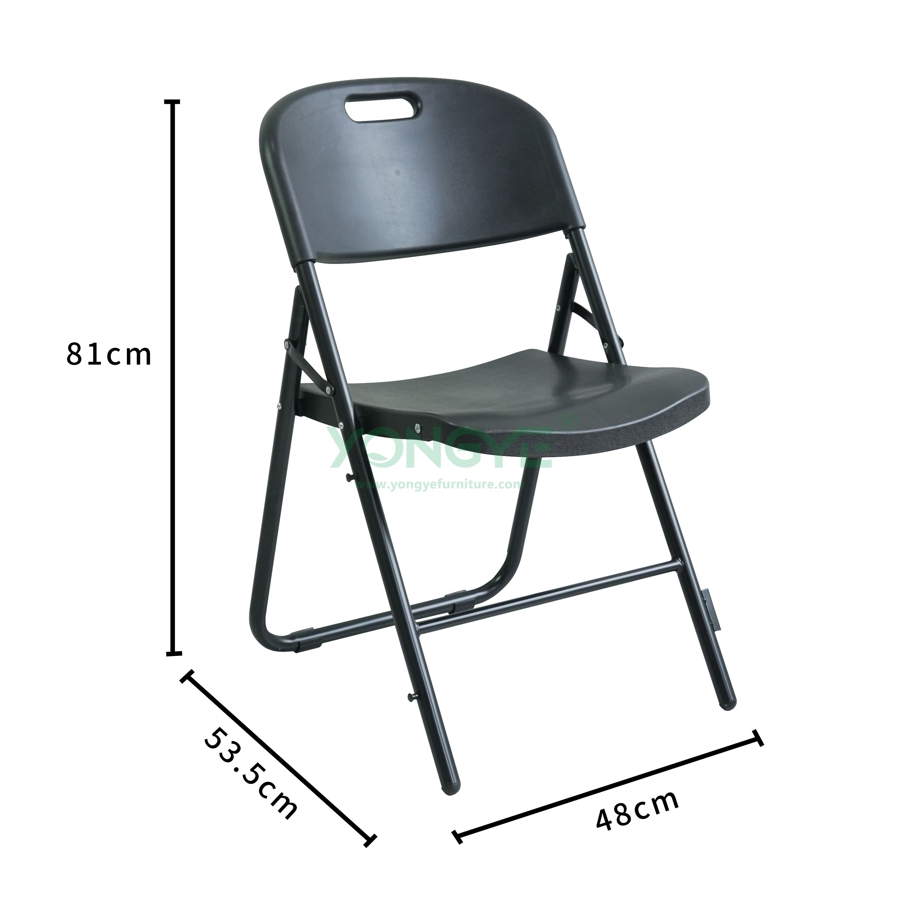 Size of INJECTION PlasticSteel Folding Chair-Bigger size.png
