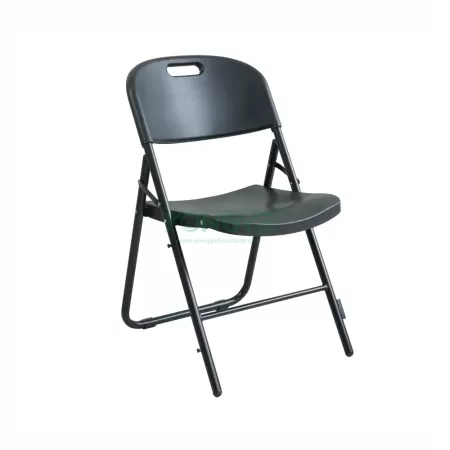 Built-in Carry Handle Injection Plastic Steel folding Chair-Bigger Size