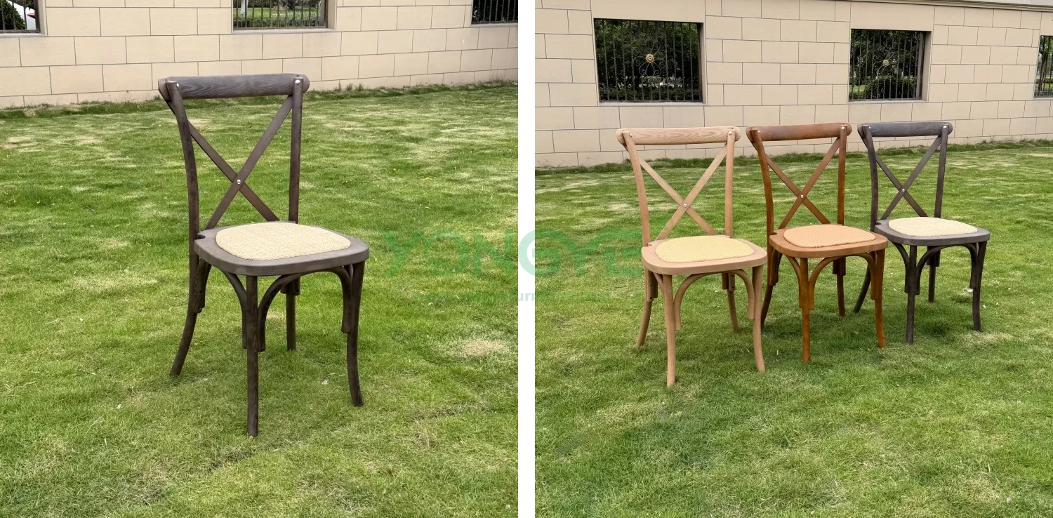 Resin Cross Back Chair With Rattan Seat (2).webp